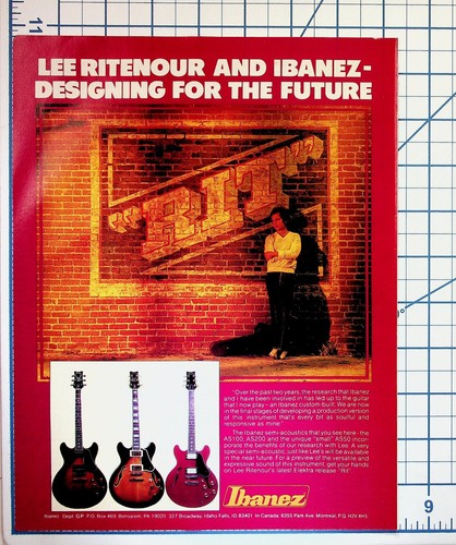 Lee ritenour ibanez guitar - lee,