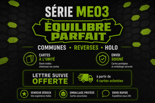 Carte pokémon me03 equilibre - pokémon,