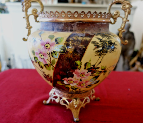 Superbe cache pot opaline - superbe,