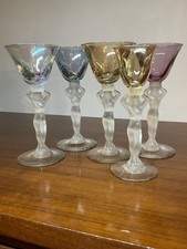 5 VERRES À LIQUEUR EN CRISTAL