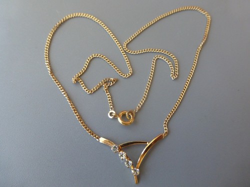 Collier neuf plaqué - neuf,