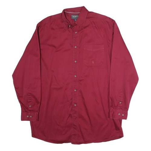 Twenty hommes coton - coton, rouge
