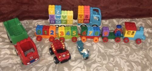 Lot duplo camion train moto - camion,