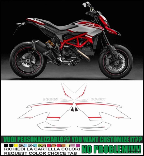 Adhésifs hypermotard 821 - adhésifs,