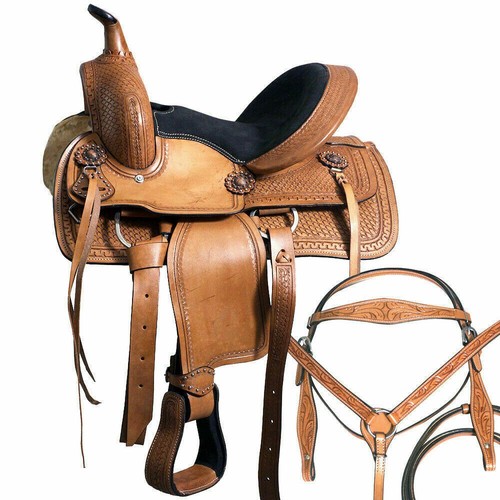 Ensemble selle cuir - en,