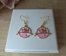 Boucles d’oreilles rondes