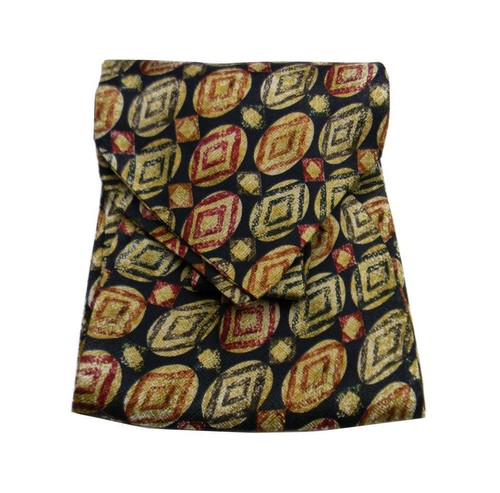 Foulard soie bleu ascot - soie,