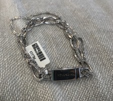 PIANEGONDA Bracelet 925 Sterling Chains, made in Italy, designer ￼￼