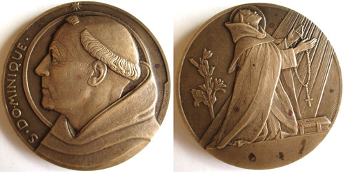 Médaille bronze saint - médaille,