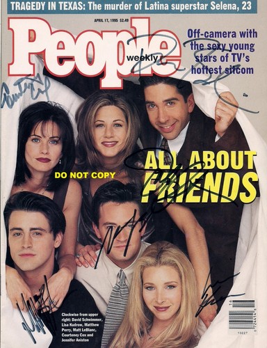 Friends cast cox kudrow 8x10 - ,