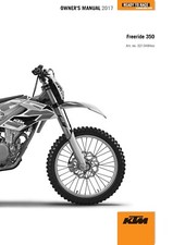 KTM Owners Manual Book Guide 2017 Freeride 350 EU