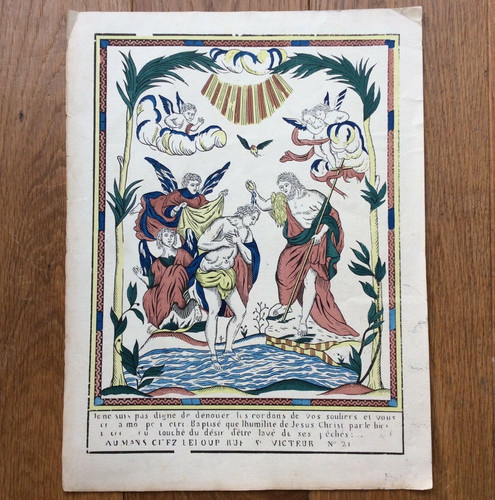 Gravure imagerie religieuse - gravure,