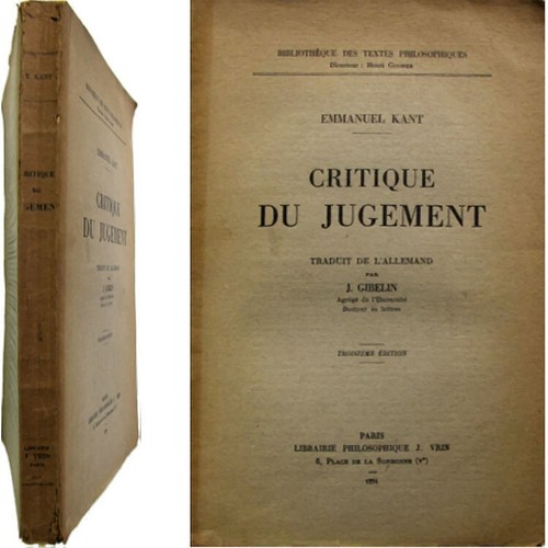 Critique jugement 1951 - critique,