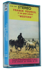 FRANCK POURCEL - WESTERN  - Cassette Audio  K7 (Réf#G-159)