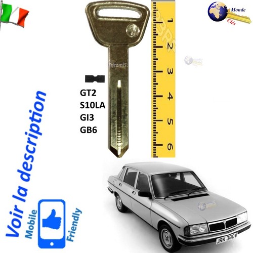 Clé vierge gt2 pour lancia - vierge,