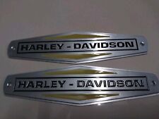 Fit For Harley Davidson Sportster 1966 - 1971  Gas Tank Emblem Badge Pair 2 pcs