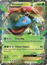 Venusaur EX - 1/83 - Pokemon Generations XY Ultra Rare Card LP