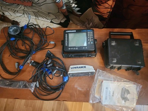 Lowrance lms 350 fishfinder - lowrance, lms-350