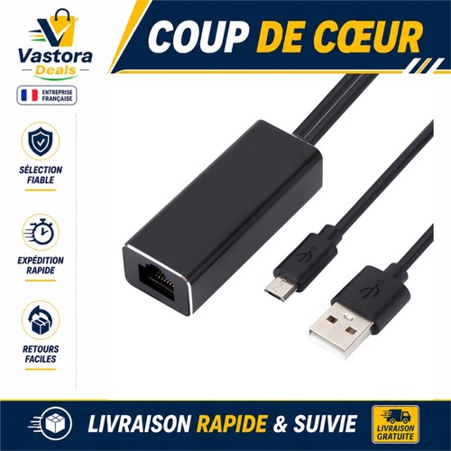 Adaptateur ethernet rj45 vers - adaptateur,