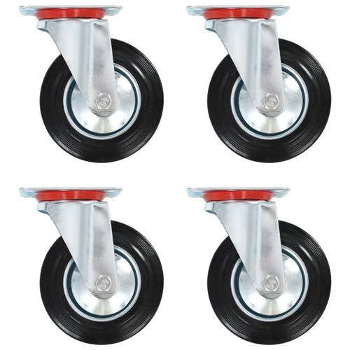 Roulettes pivotantes 160 mm - 4x,