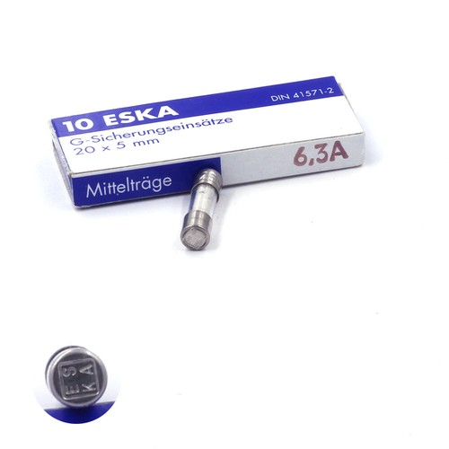 Fusible verre 5x20 moyen - fusible,