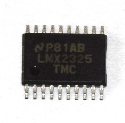 Lmx2325 frequency - ic,