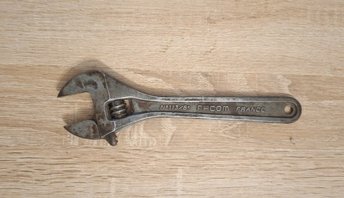 Ancienne clé molette facom - molette,