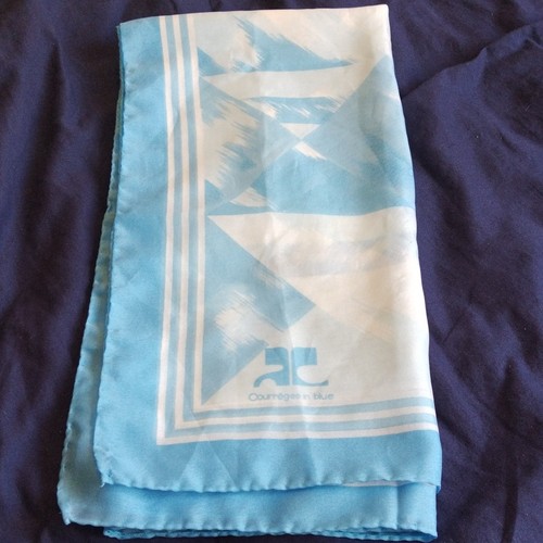 Courrèges blue foulard - n,