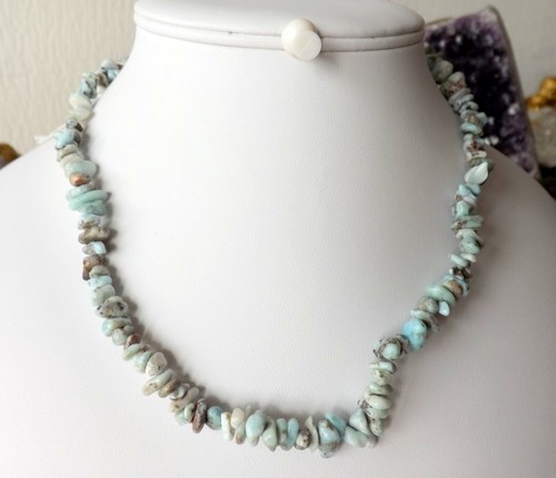 Collier larimar bijoux - collier,