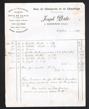 TORTO (18) WOOD FRAME & HEATING / SAWMILL "Joseph DOORE" in 1897