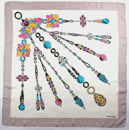 Magnifique foulard vintage - , "