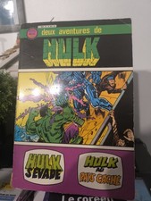 Comics marvel artima 2 aventures 1980 hulk s'évade Hulk au pays caché 
