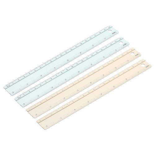 Règle métal pouces 20cm 4 - règle,