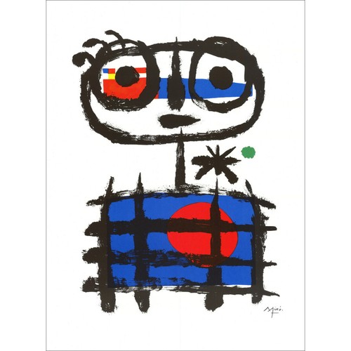 Miro joan lithographie - miro,