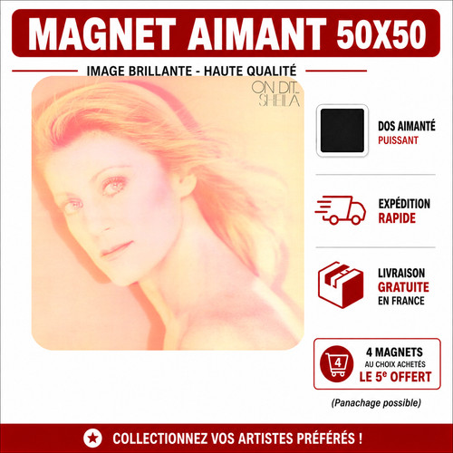 Magnet sheila dit 5x5 - dit...,