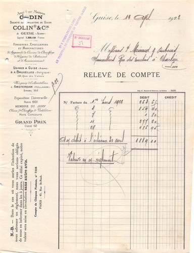 1921 godin colin cie - , a