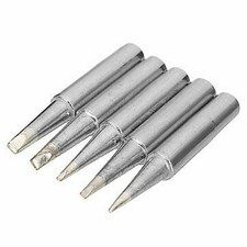 5 PCS Embout Fer à Souder 0.8-3.2D Zinc Revêtu Remplaçable Haute Qualité