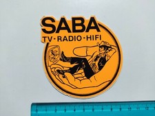 Autocollant Adhésif Saba Tv