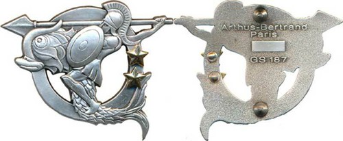 Insigne spécialité amphibie - insigne,