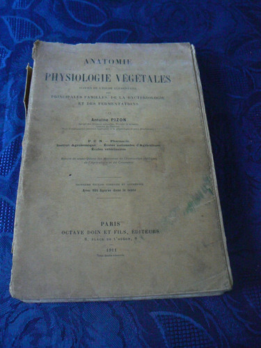 Anatomie physiologie vegetales - physiologie,