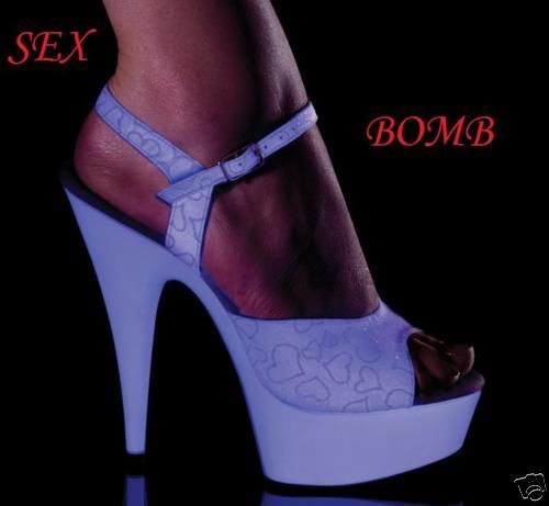 Chaussures sexy disque - disque, glam