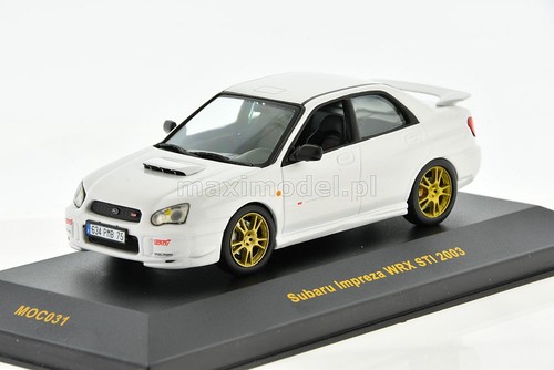 Subaru impreza wrx sti white - impreza,