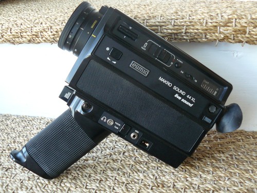 Caméra vintage eumig - s8,