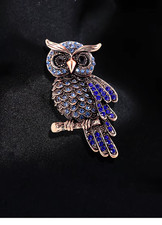 Broche Chouette, Hibou pour