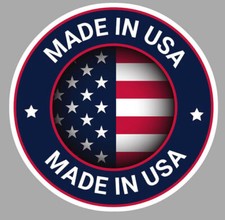 STICKER MADE IN USA AMERICA