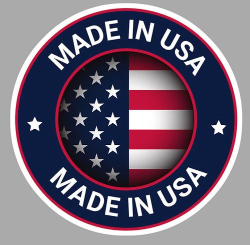 Sticker made usa america - sticker,