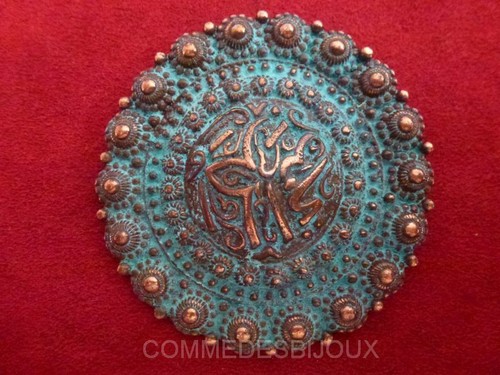 Broche cercle oriental 1 - broche, n°