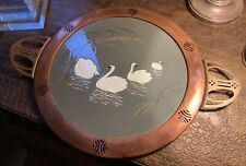 Villeroy & Boch Dresden JUGENDSTIL earthenware tray dish swan decor
