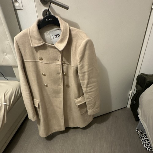 Zara manteau femme beige
