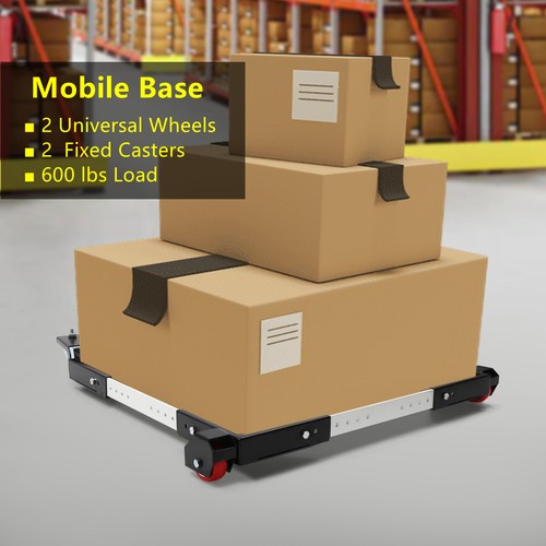 600lbs adjustable mobile base - adjustable,